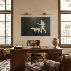 The Quiet Pursuit - Metal Wall Art - Forge - Anthem Classic