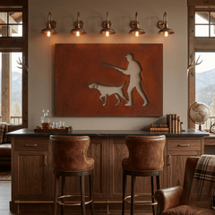 The Quiet Pursuit - Metal Wall Art - Oxide - Anthem Classic