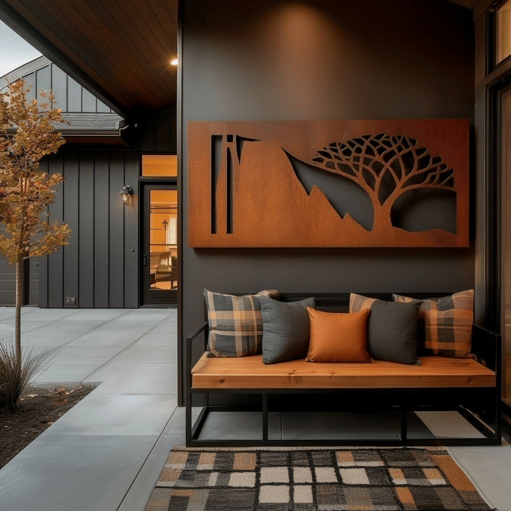 The Quiver Tree - Metal Wall Art - Oxide - Anthem Classic