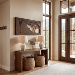 The Quiver Tree - Metal Wall Art - Umber - Anthem Classic