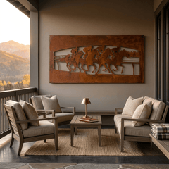 The Races - Metal Wall Art - Oxide - Anthem Classic