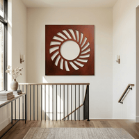 The Radiant - Metal Wall Art - Oxide