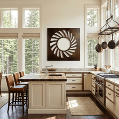 The Radiant - Metal Wall Art - Umber - Anthem Classic