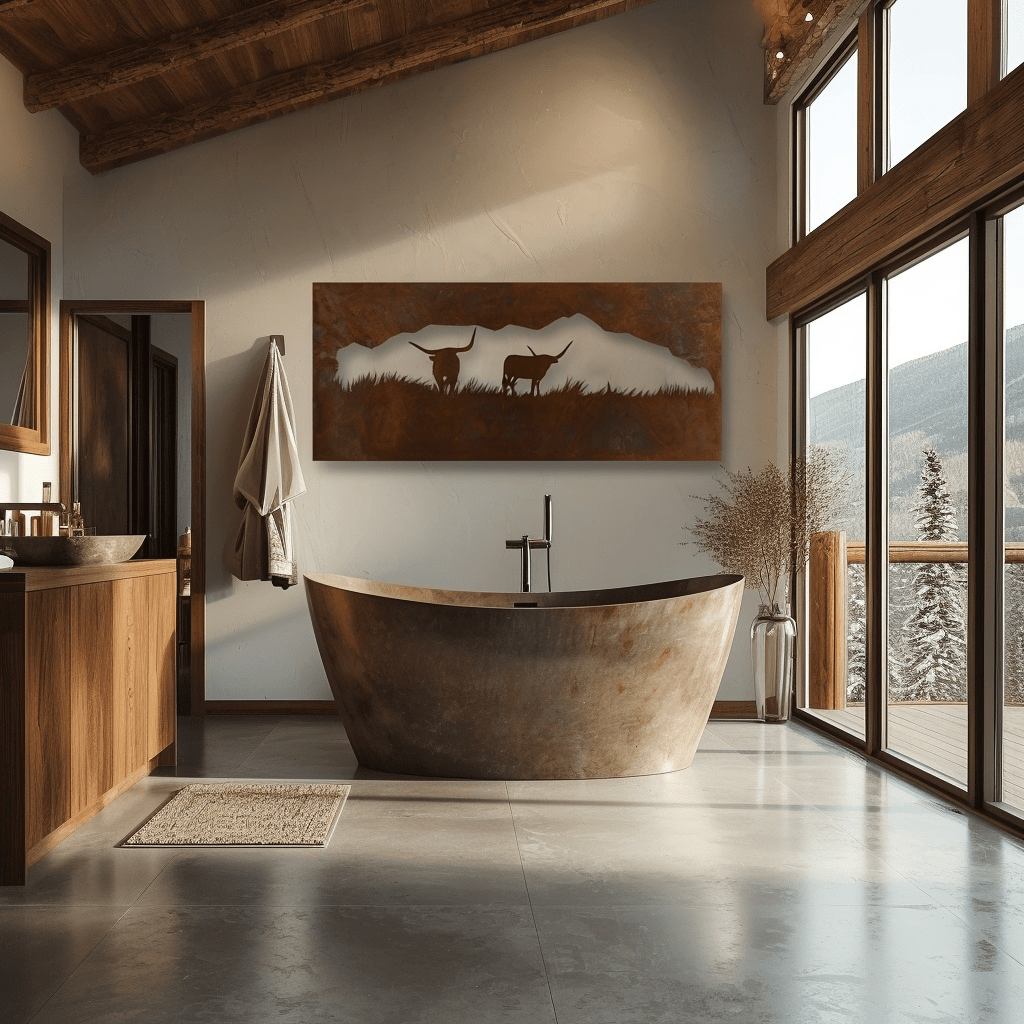 The Range - Metal Wall Art - Anthem Classic