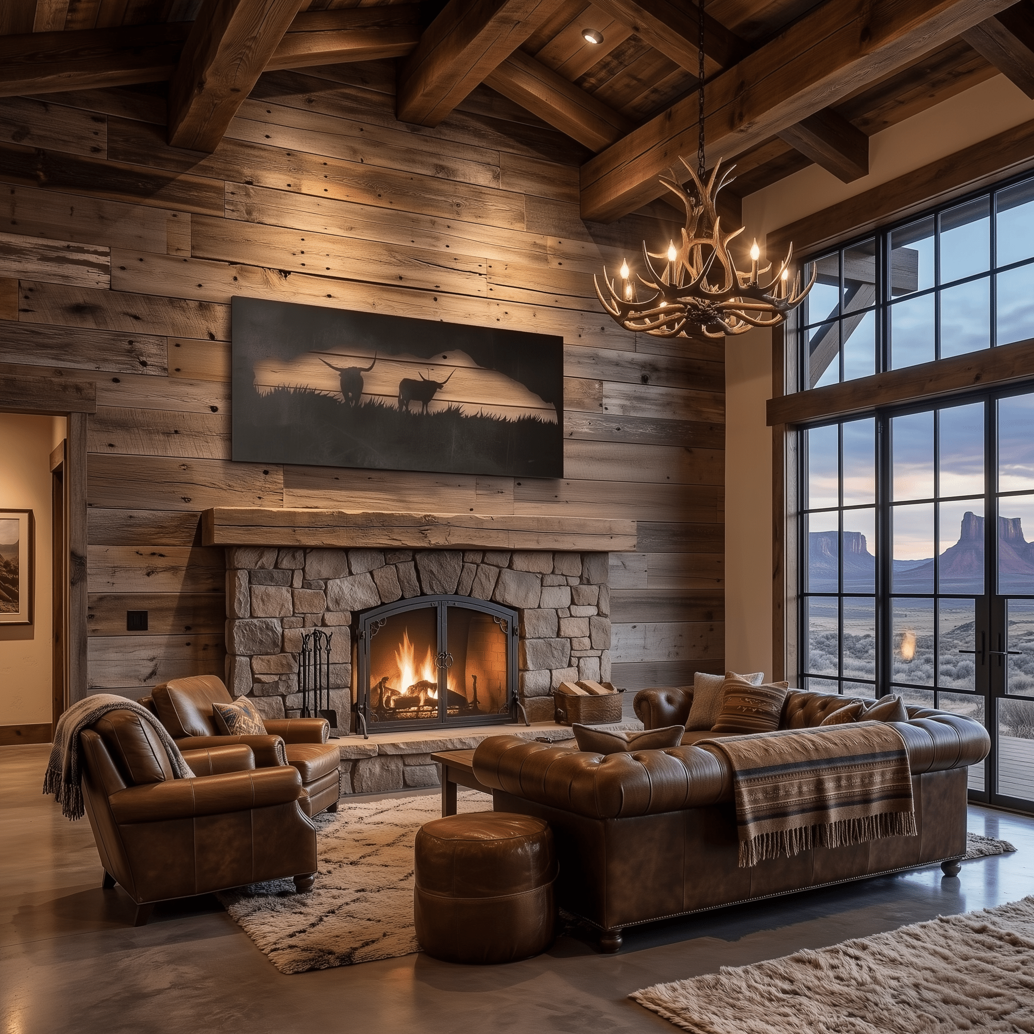 The Range - Metal Wall Art - Anthem Classic