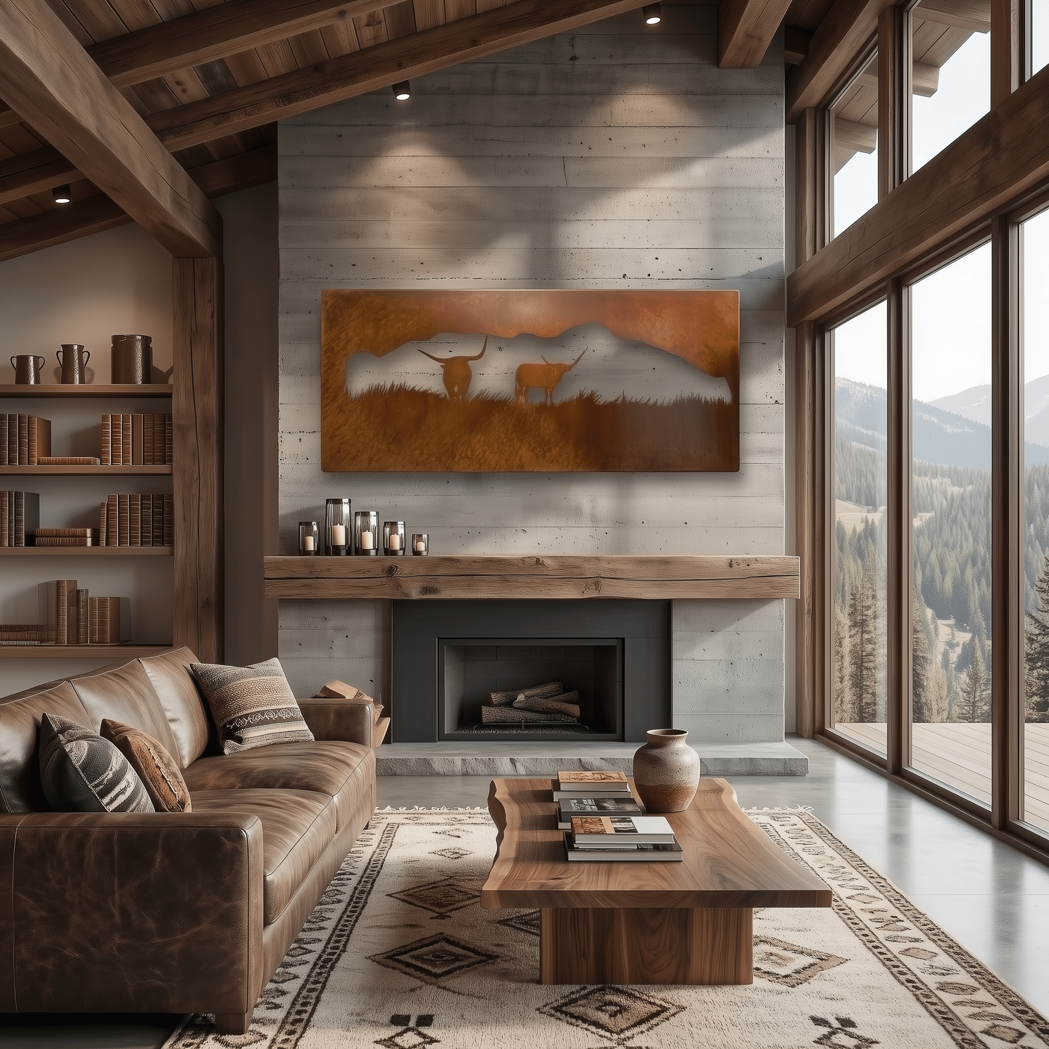 The Range - Metal Wall Art - Anthem Classic