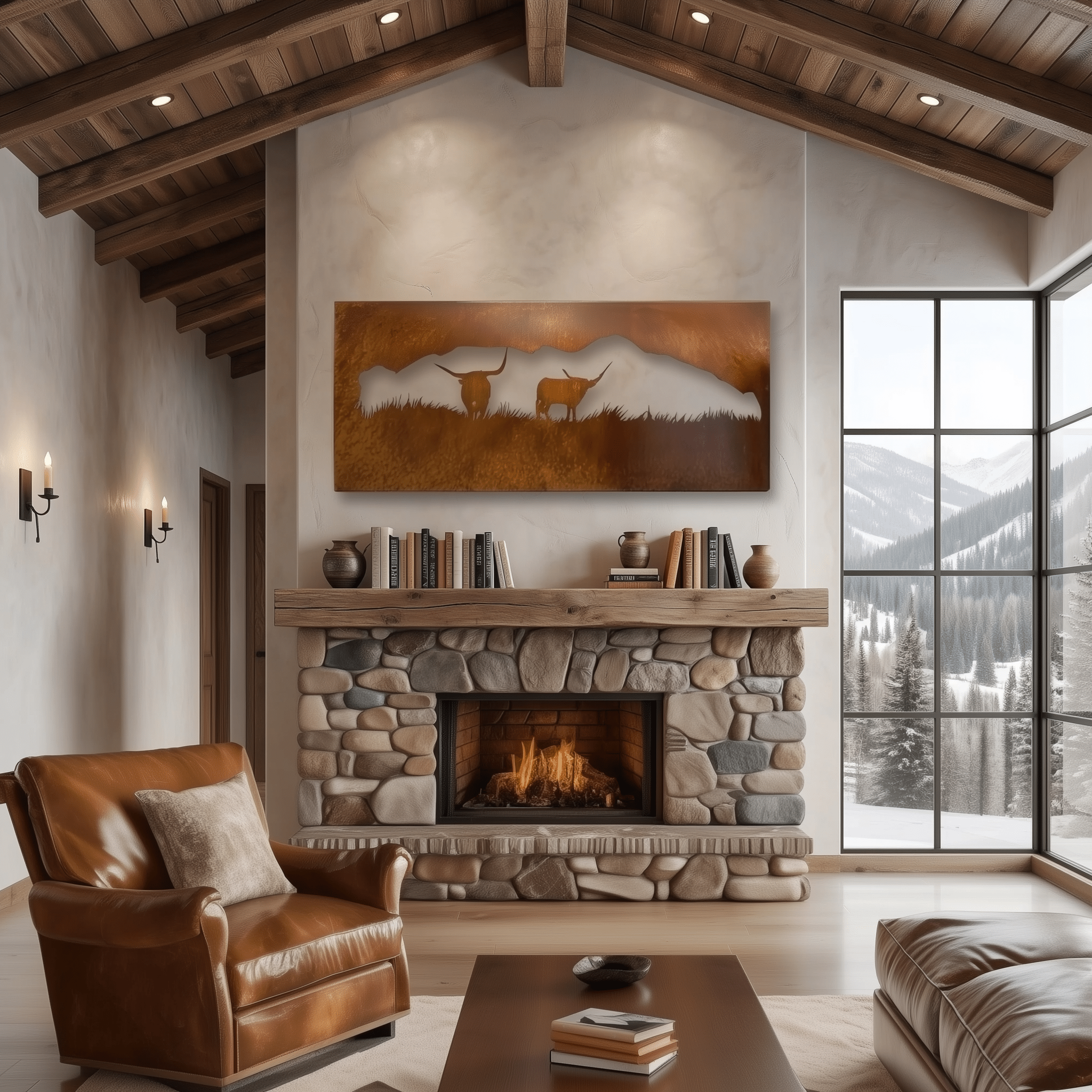 The Range - Metal Wall Art - Anthem Classic