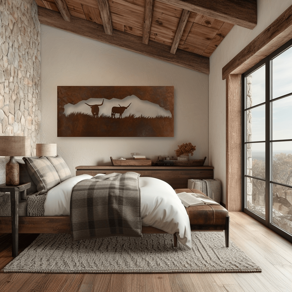 The Range - Metal Wall Art - Anthem Classic