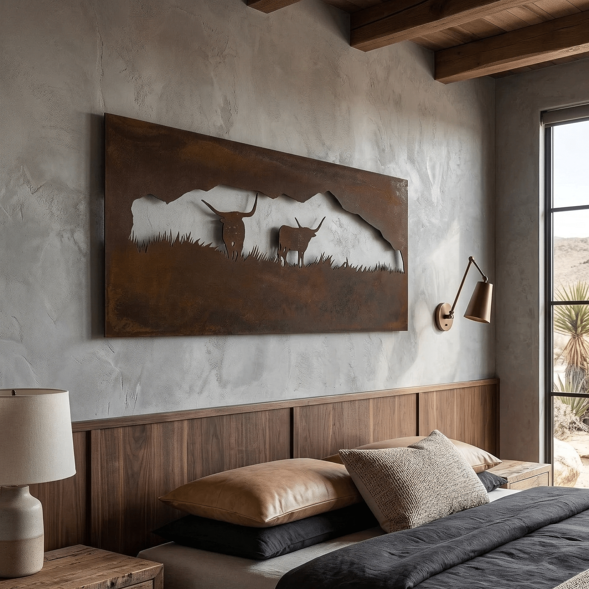 The Range - Metal Wall Art - Anthem Classic