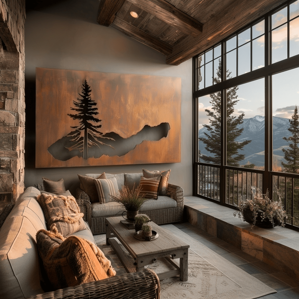 The Redwood - Metal Wall Art - Anthem Classic