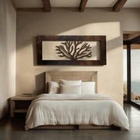 The Reef - Metal Wall Art - Umber