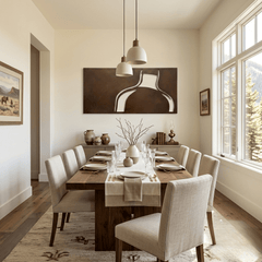 The Reserve - Metal Wall Art - Umber - Anthem Classic