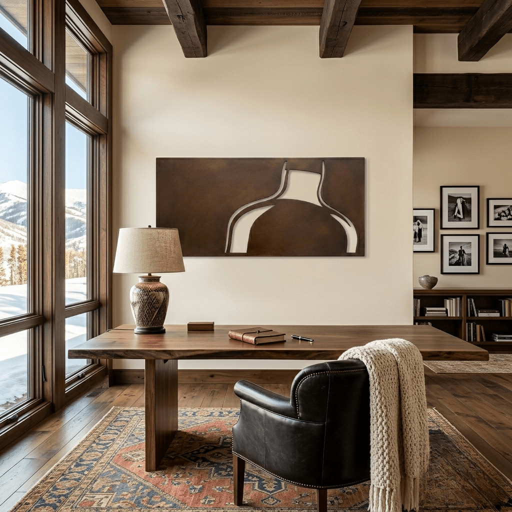 The Reserve - Metal Wall Art - Umber - Anthem Classic