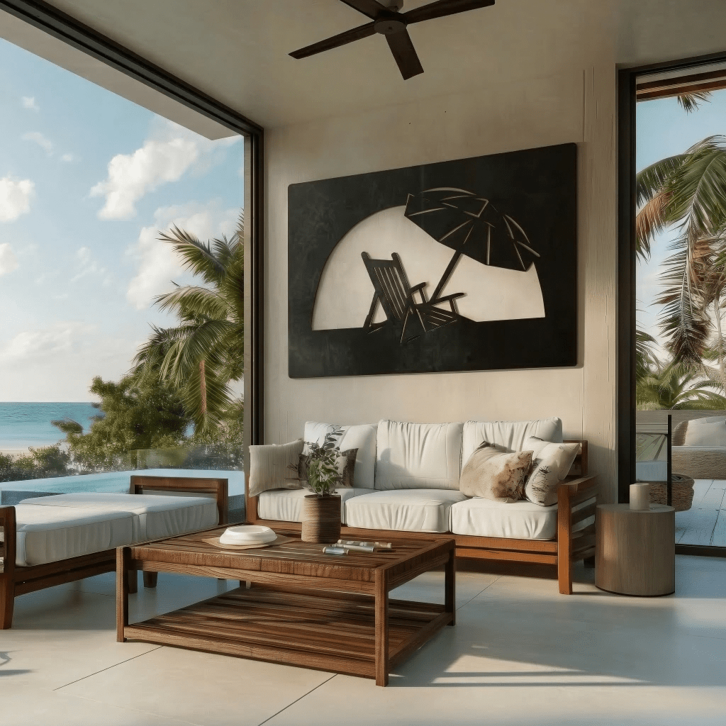 The Retreat - Metal Wall Art - Anthem Classic