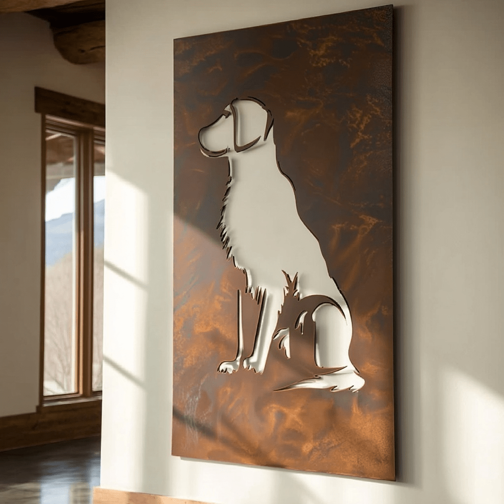 The Retriever - Metal Wall Art - Anthem Classic