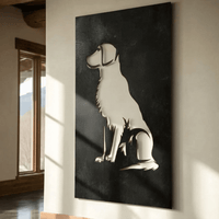 The Retriever - Metal Wall Art - Forge