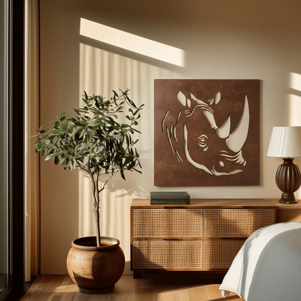The Rhino - Metal Wall Art - Anthem Classic