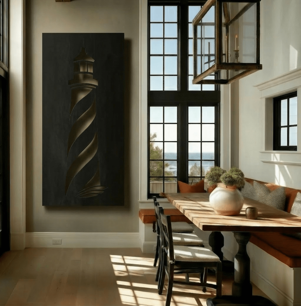 The Rhode Island Lighthouse - Metal Wall Art - Anthem Classic