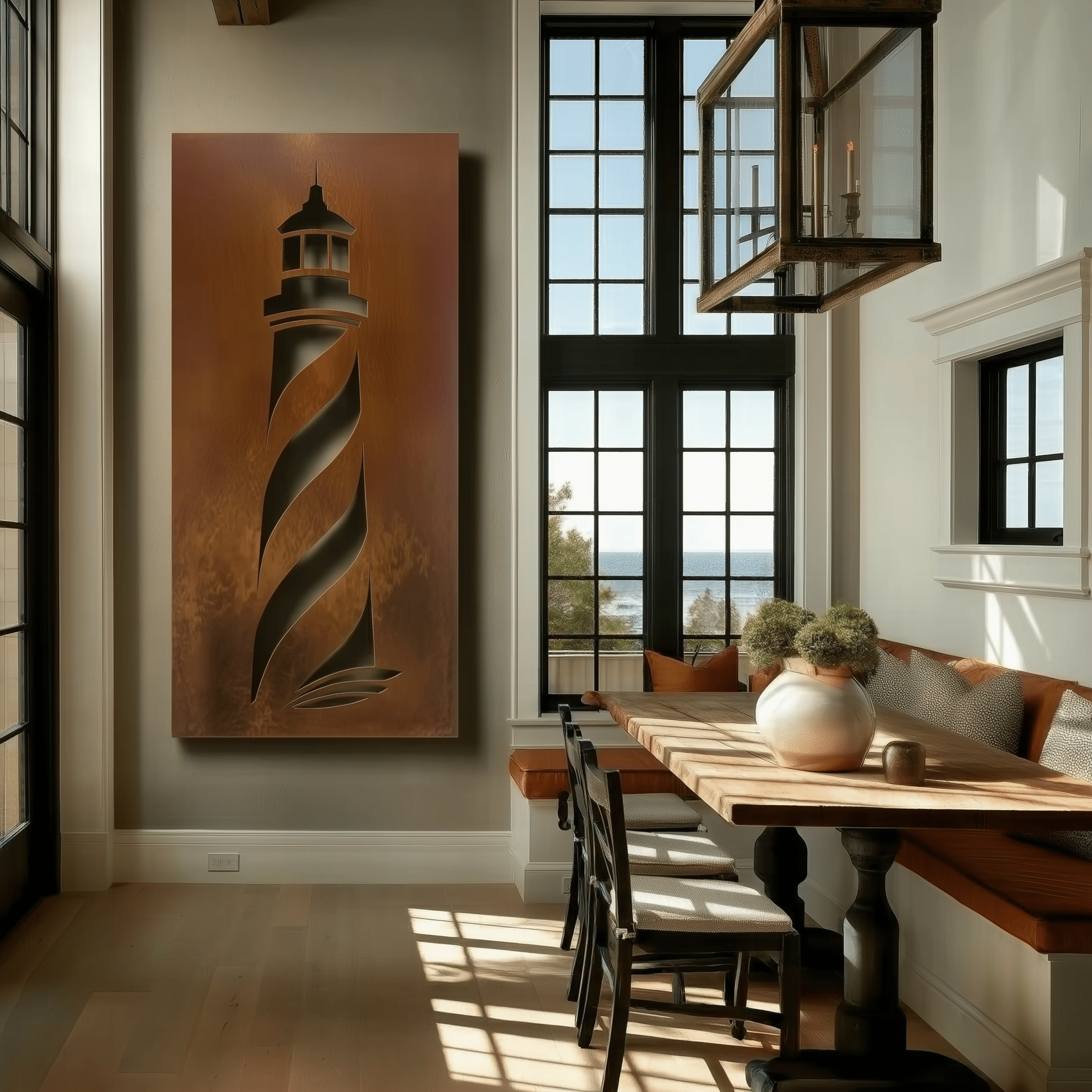 The Rhode Island Lighthouse - Metal Wall Art - Anthem Classic