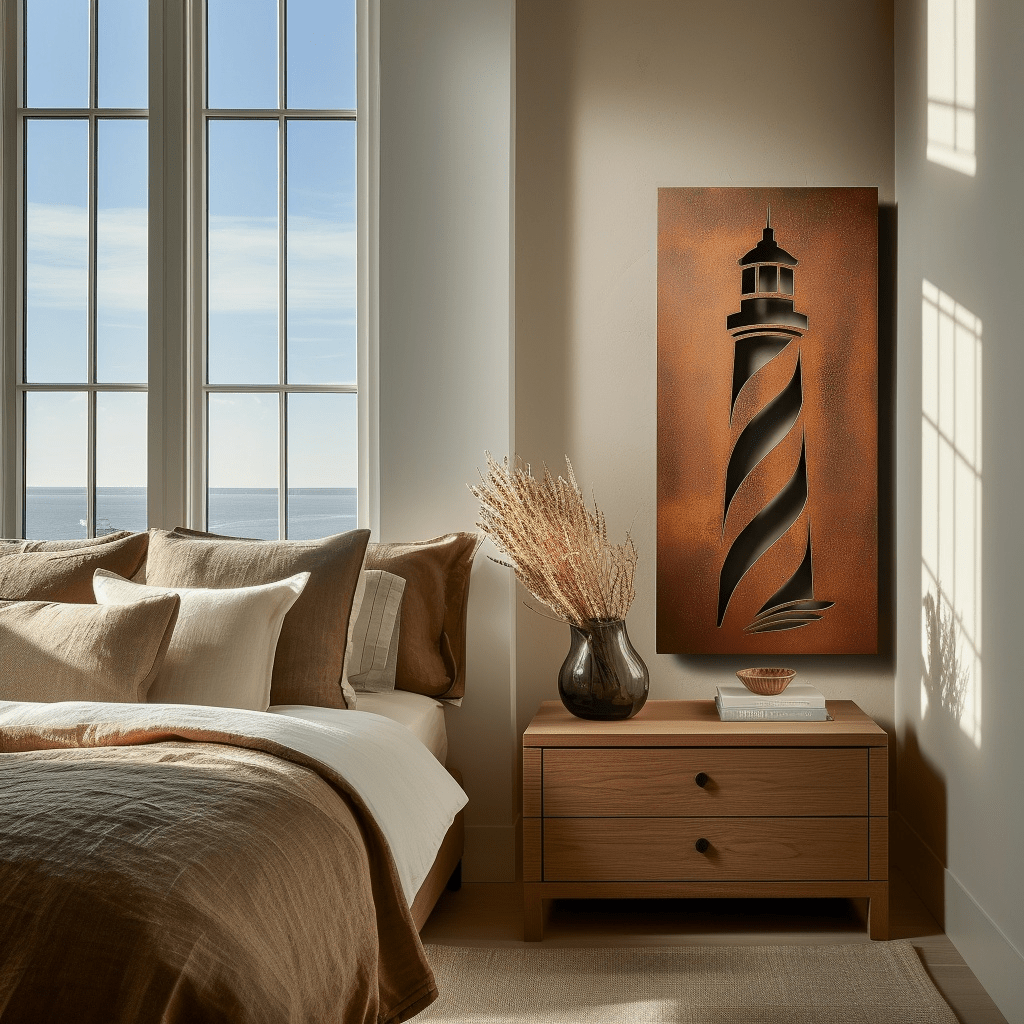 The Rhode Island Lighthouse - Metal Wall Art - Anthem Classic
