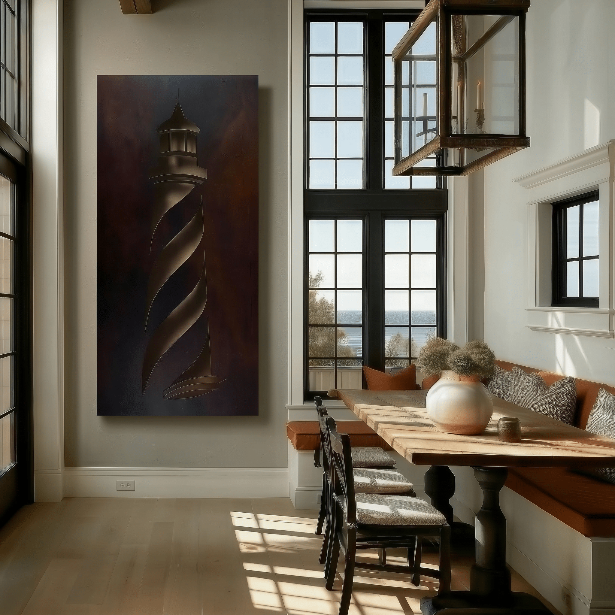 The Rhode Island Lighthouse - Metal Wall Art - Anthem Classic