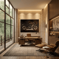 The Ride - Metal Wall Art - Umber