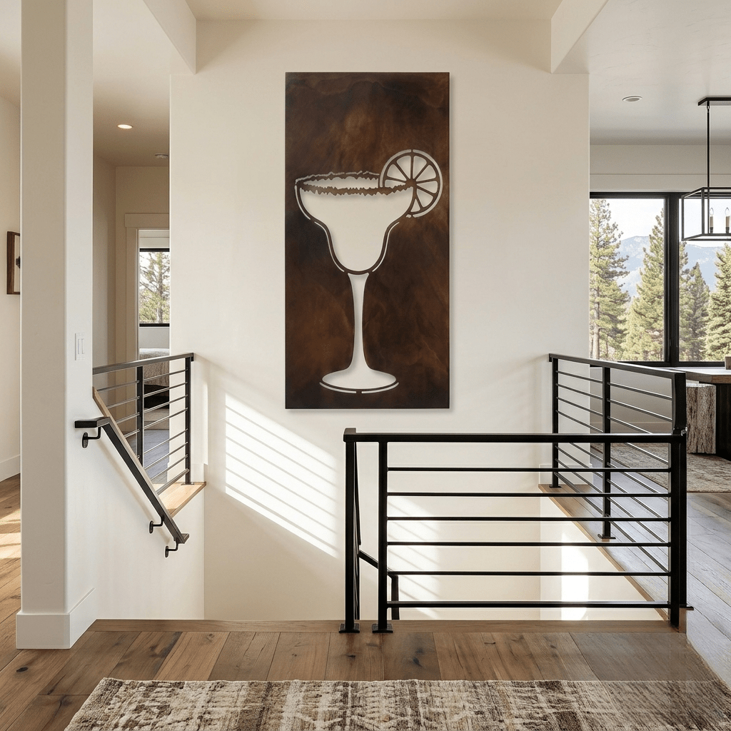 The Rim - Metal Wall Art - Umber - Anthem Classic