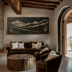 The Rincon Mountains - Metal Wall Art - Anthem Classic