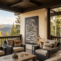 The Rip Curl - Metal Wall Art - Forge