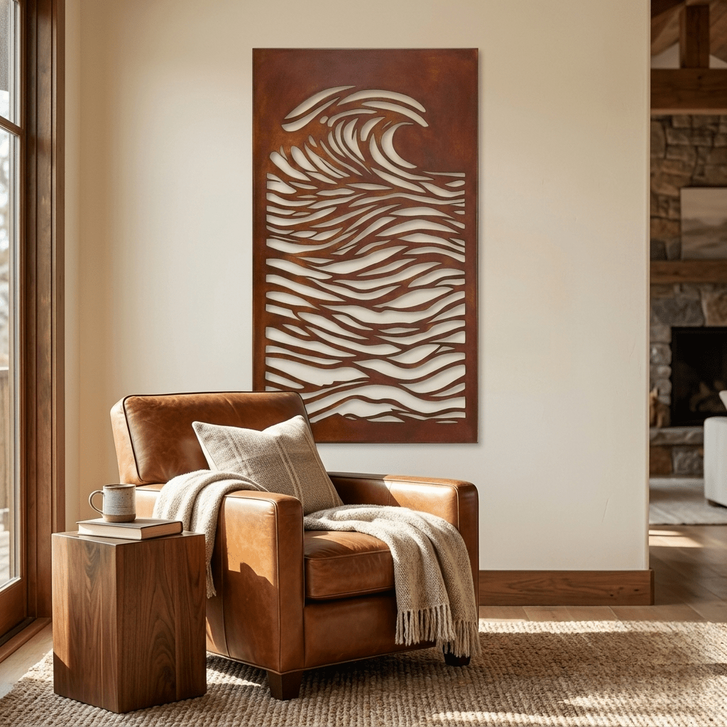 The Rip Curl - Metal Wall Art - Oxide - Anthem Classic
