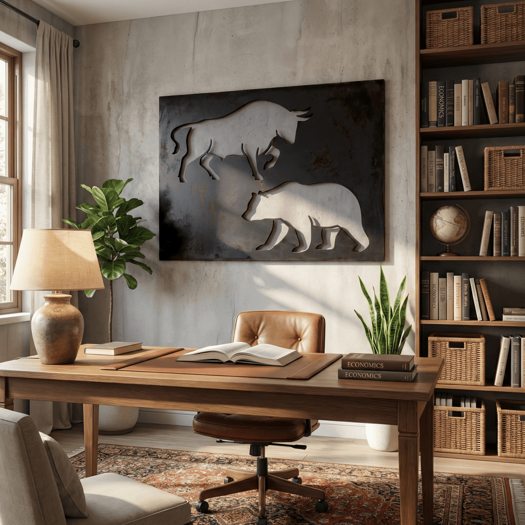 The Rise of the Bull - Metal Wall Art - Anthem Classic