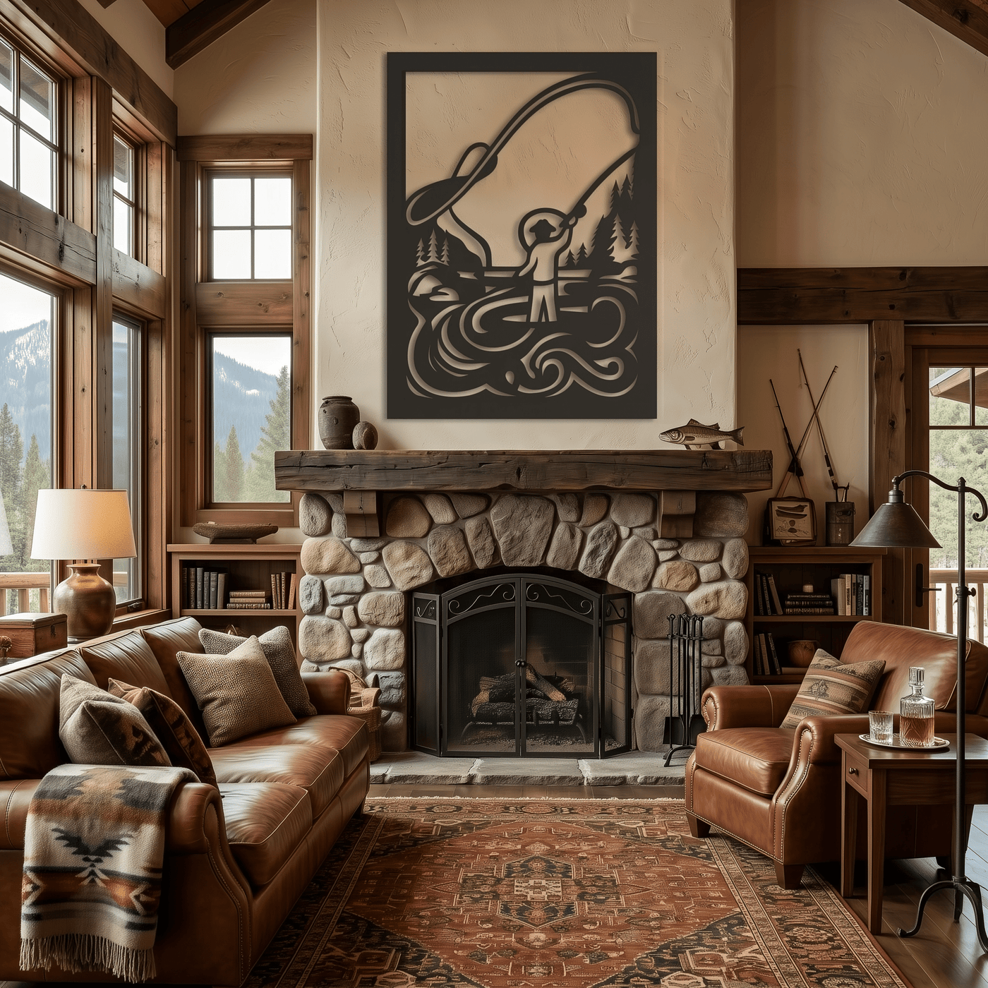 The River's Reach - Metal Wall Art - Forge - Anthem Classic