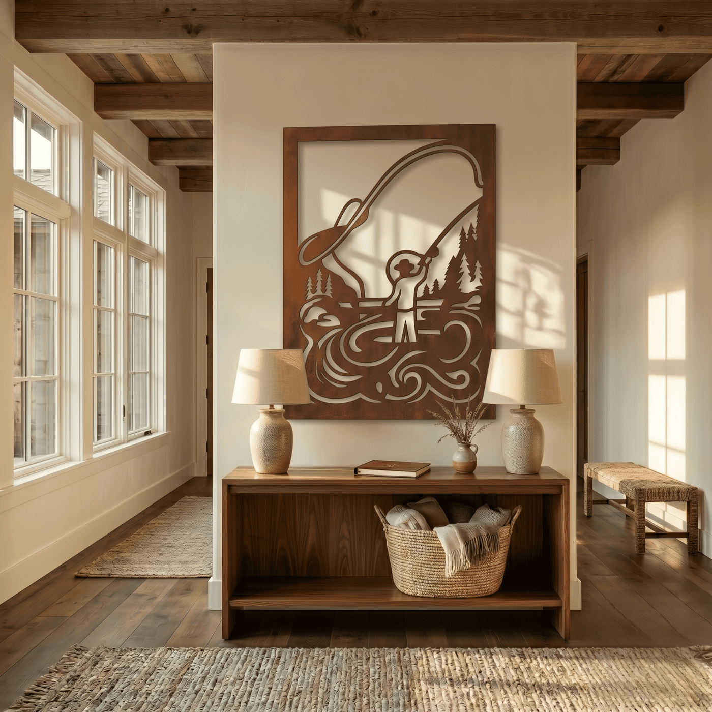 The River's Reach - Metal Wall Art - Oxide - Anthem Classic