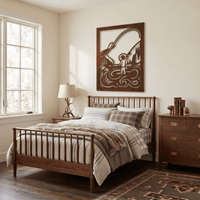 The River's Reach - Metal Wall Art - Oxide