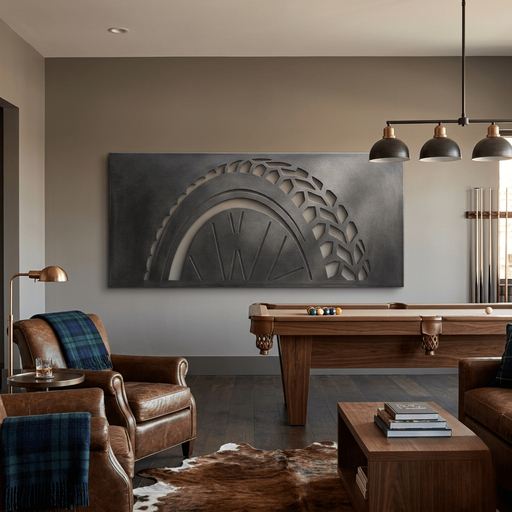The Rolling Line - Metal Wall Art - Forge - Anthem Classic