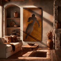 The Rush - Metal Wall Art - Oxide