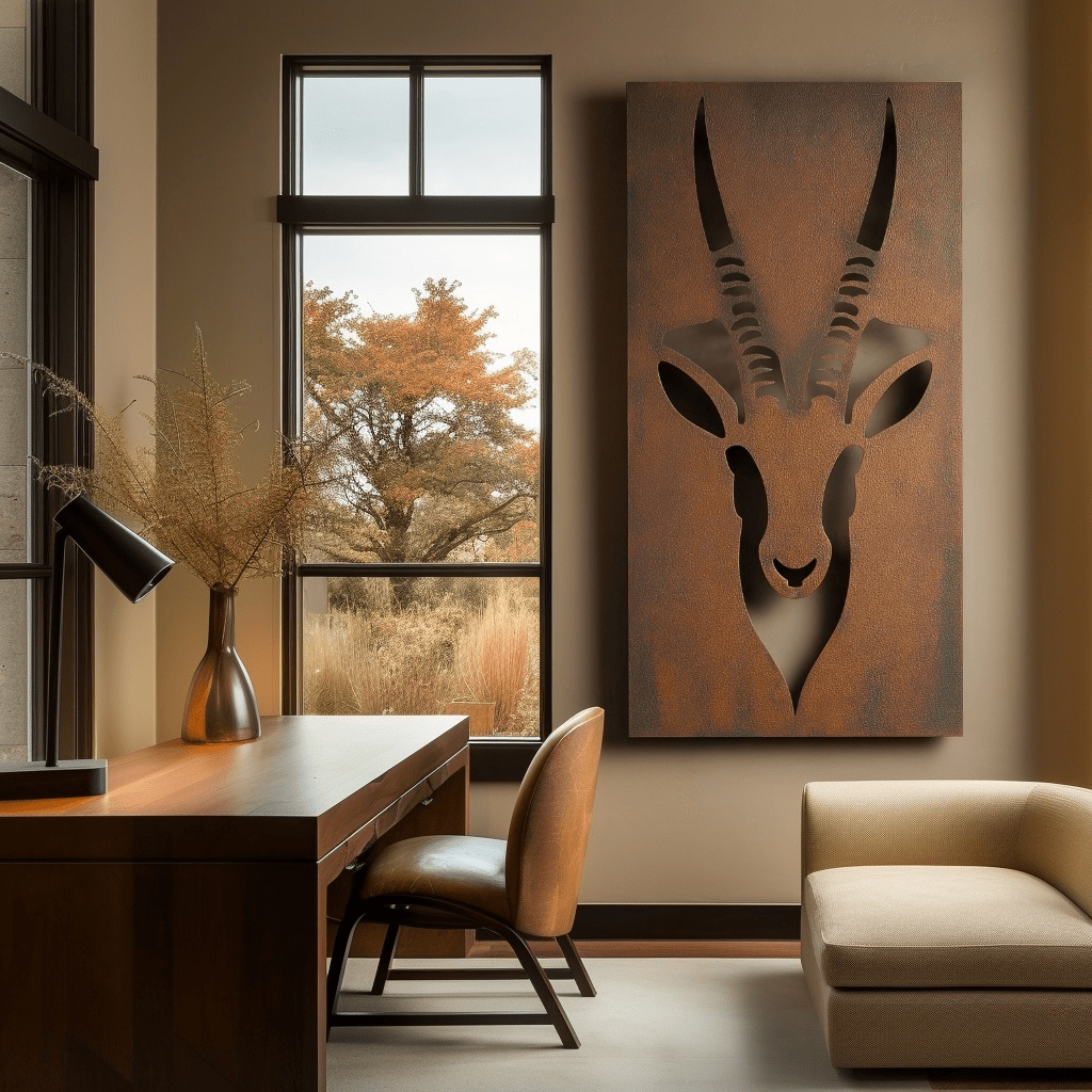 The Sable Antelope - Metal Wall Art - Anthem Classic