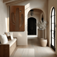 The Saguaro Cactus - Metal Wall Art - Oxide
