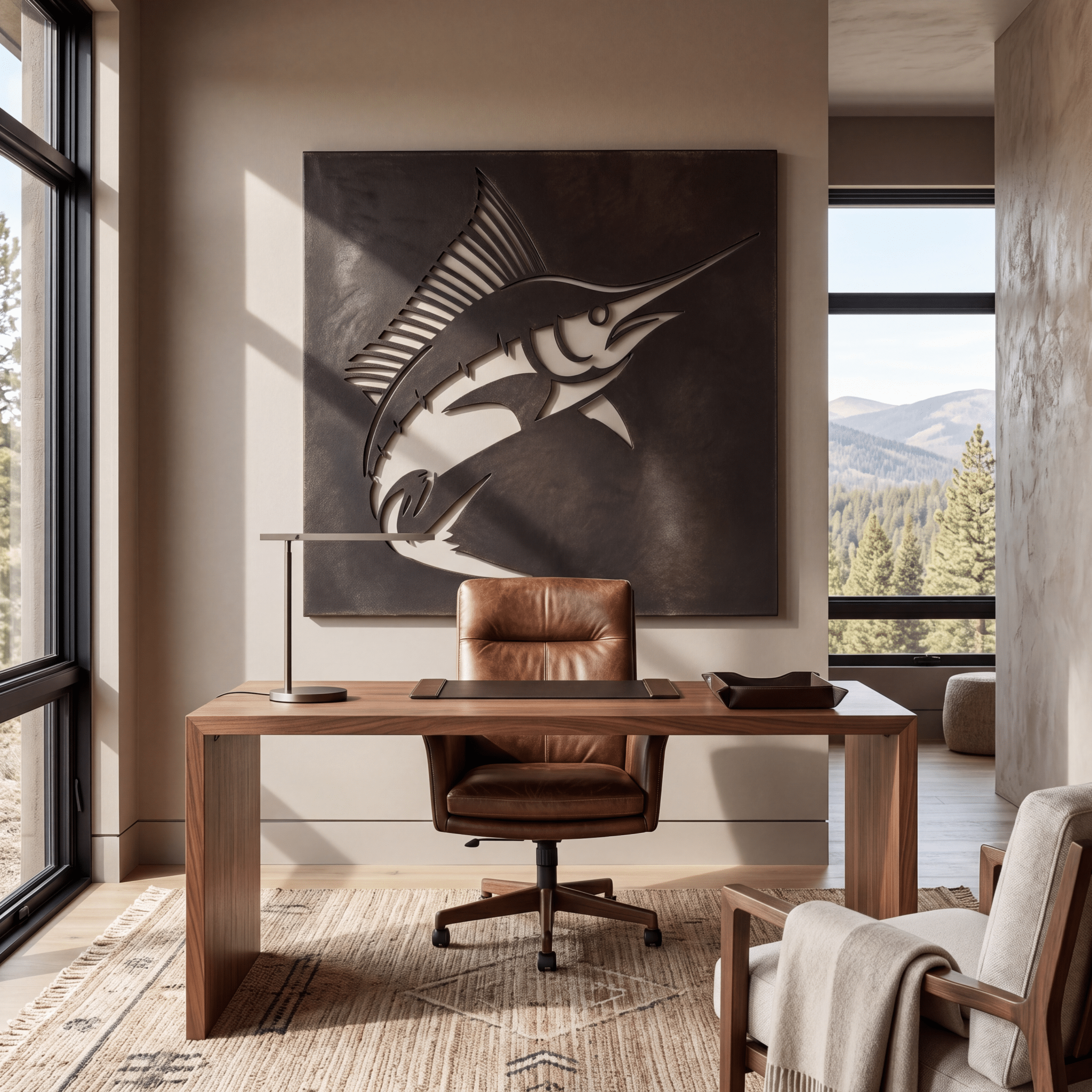 The Sailfish Catch - Metal Wall Art - Forge - Anthem Classic