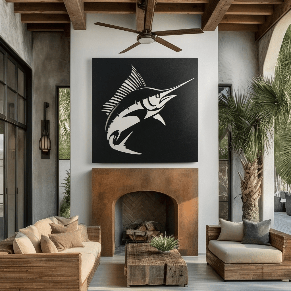 The Sailfish - Metal Wall Art - Anthem Classic