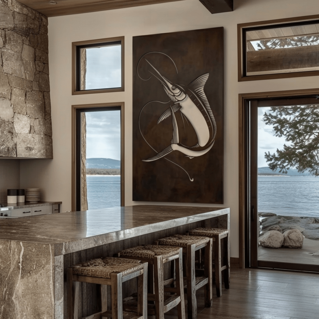 The Sailfish - Metal Wall Art - Anthem Classic