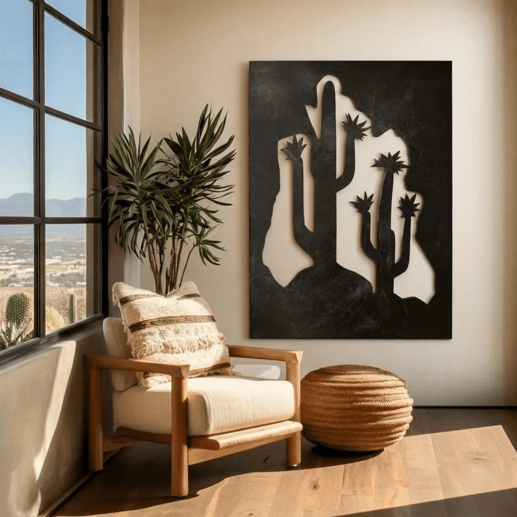 The San Pedro Cactus - Metal Wall Art - Anthem Classic