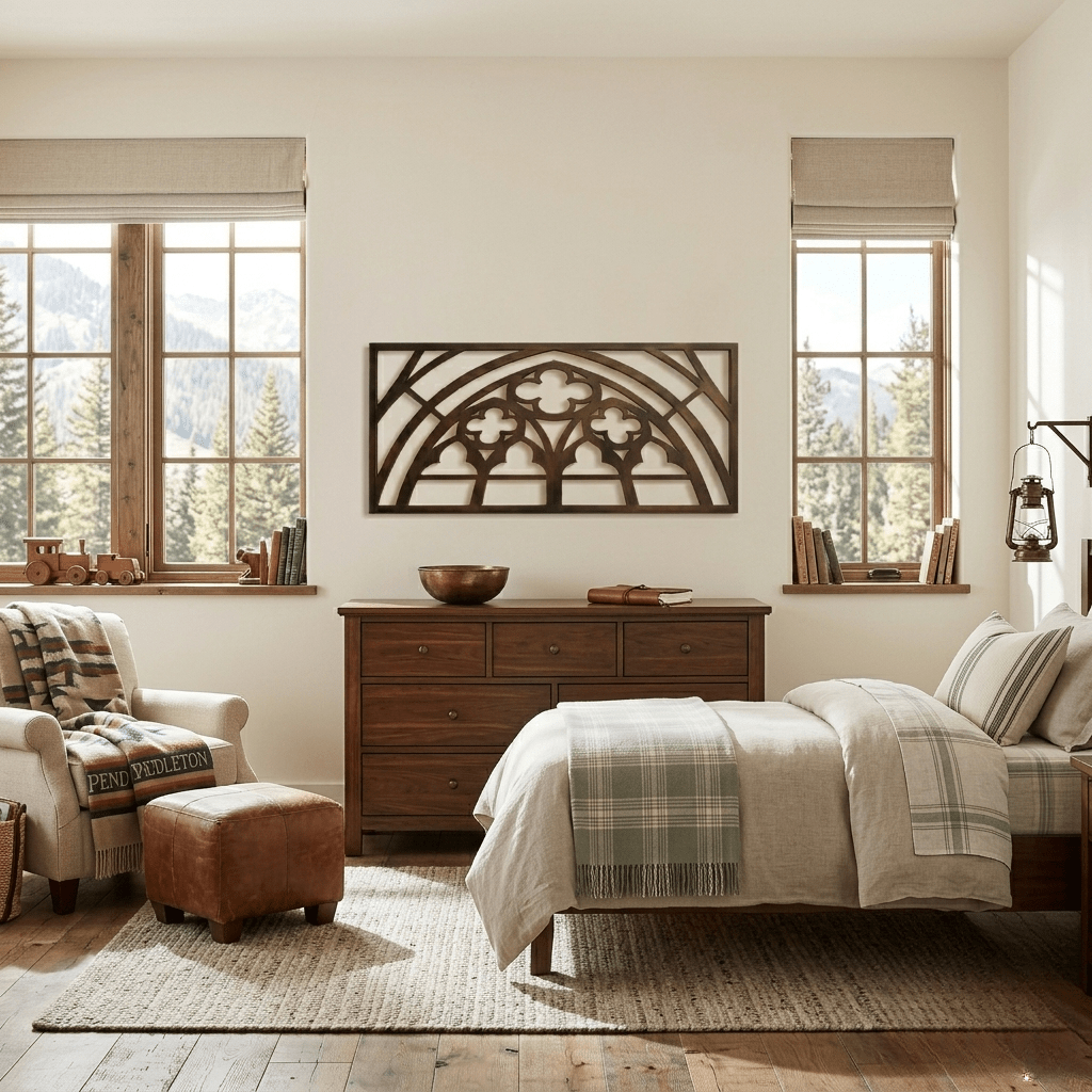 The Sanctum - Metal Wall Art - Umber - Anthem Classic