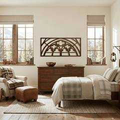 The Sanctum - Metal Wall Art - Umber - Anthem Classic