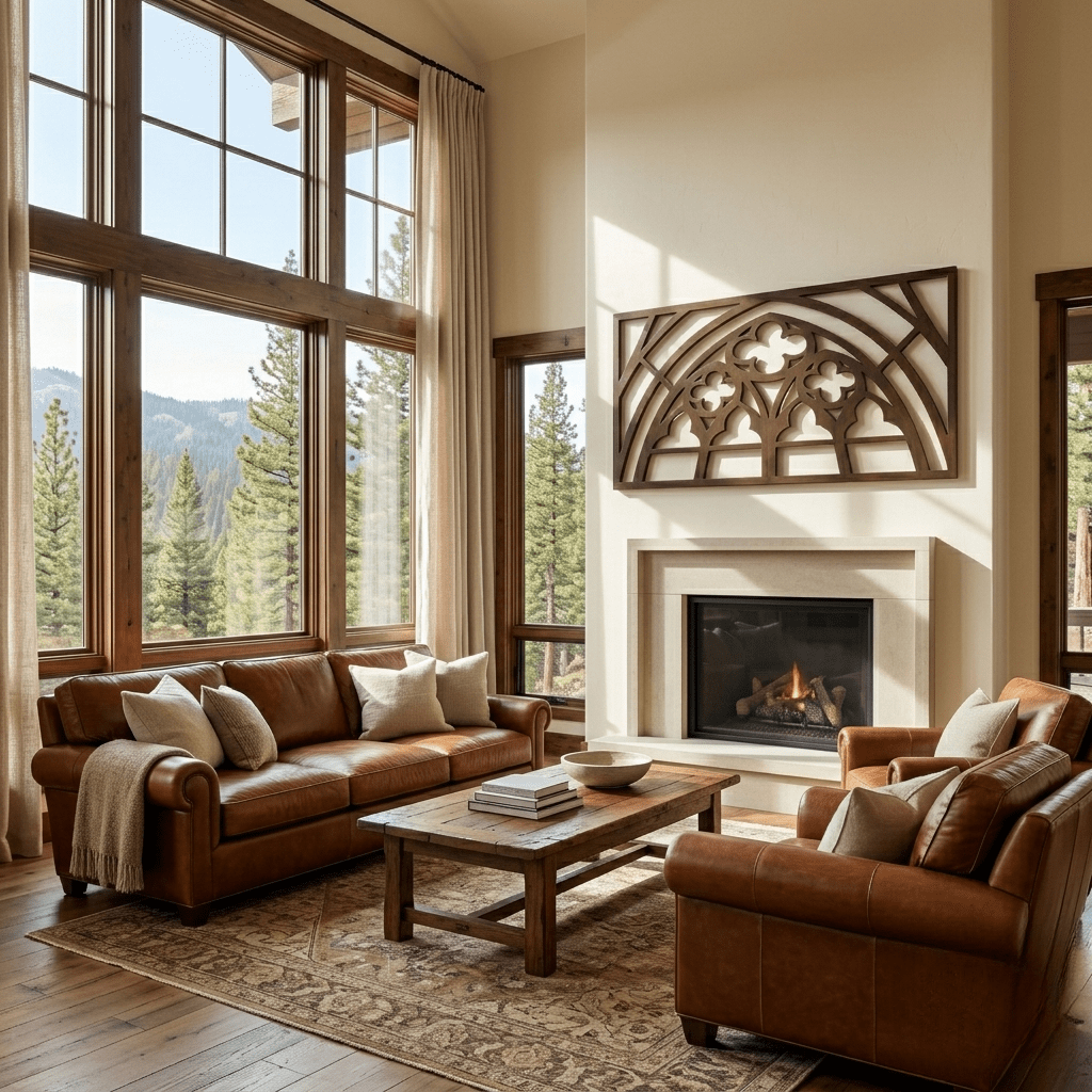 The Sanctum - Metal Wall Art - Umber - Anthem Classic
