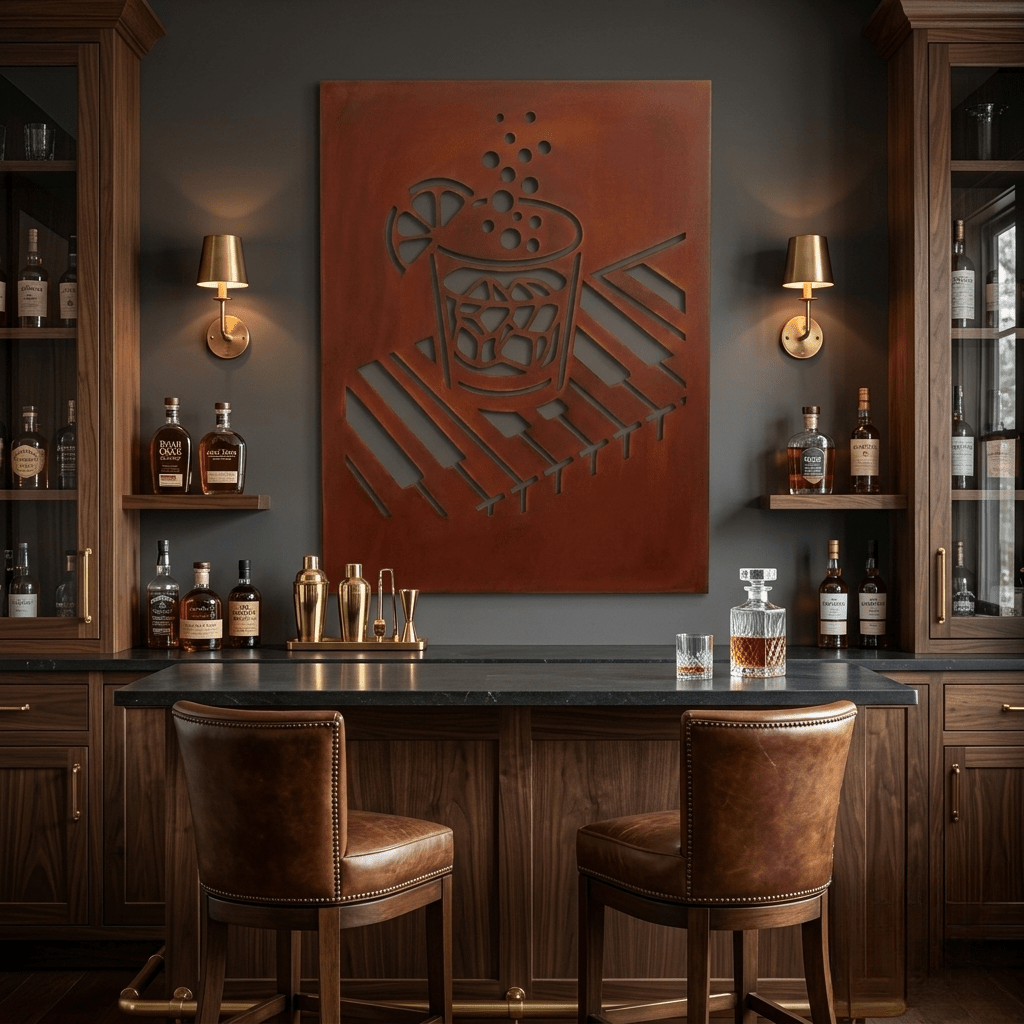 The Saturday Crowd - Metal Wall Art - Oxide - Anthem Classic