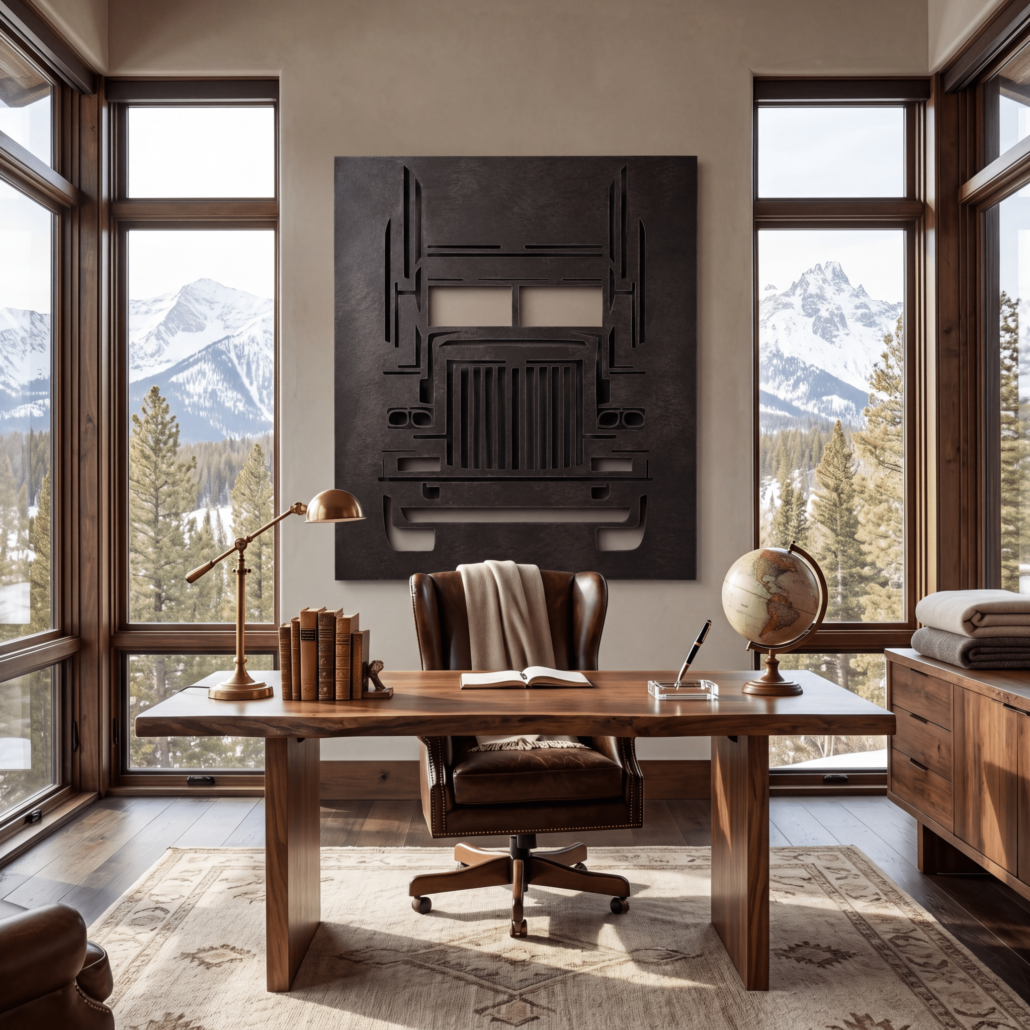 The Semi - Metal Wall Art - Forge - Anthem Classic