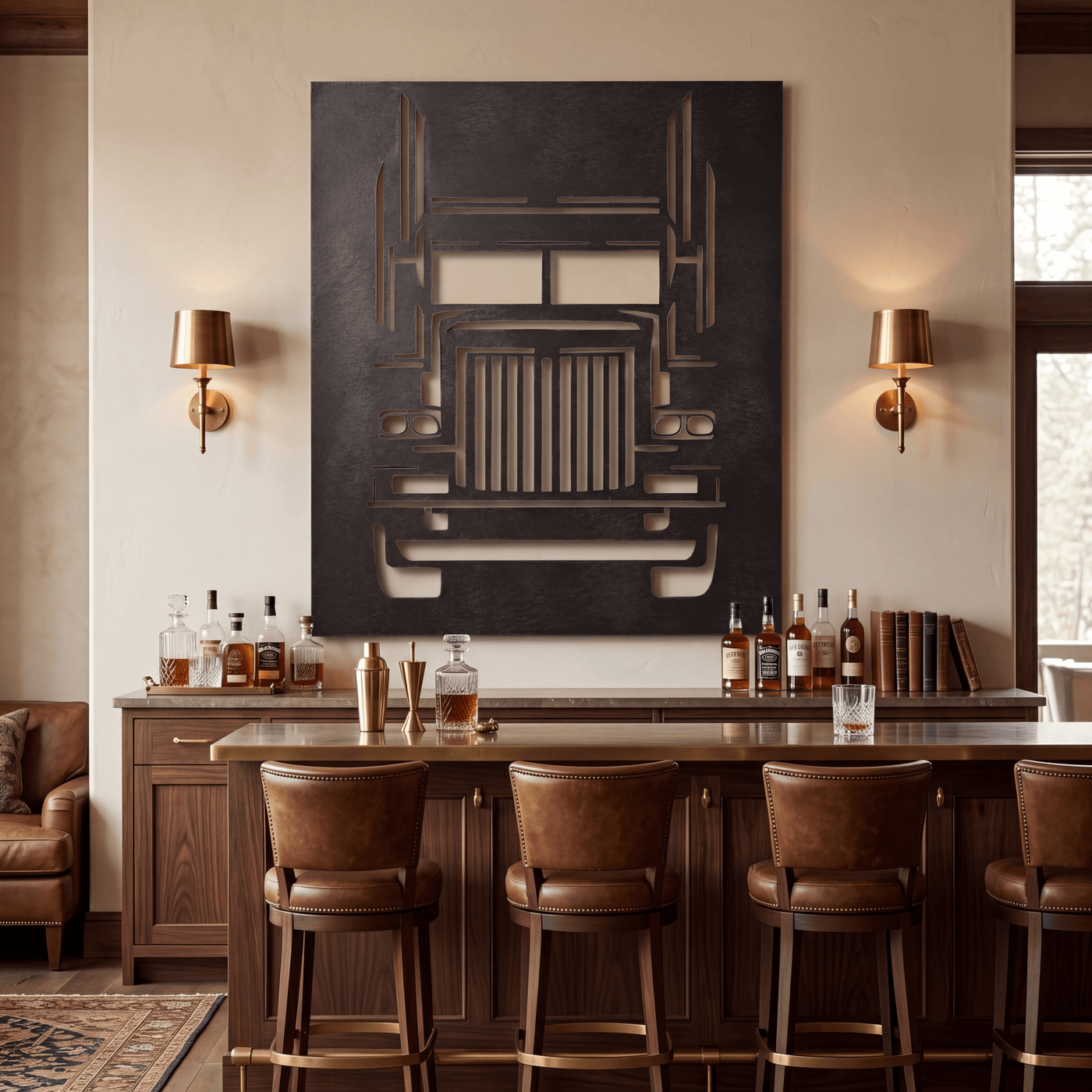 The Semi - Metal Wall Art - Forge - Anthem Classic