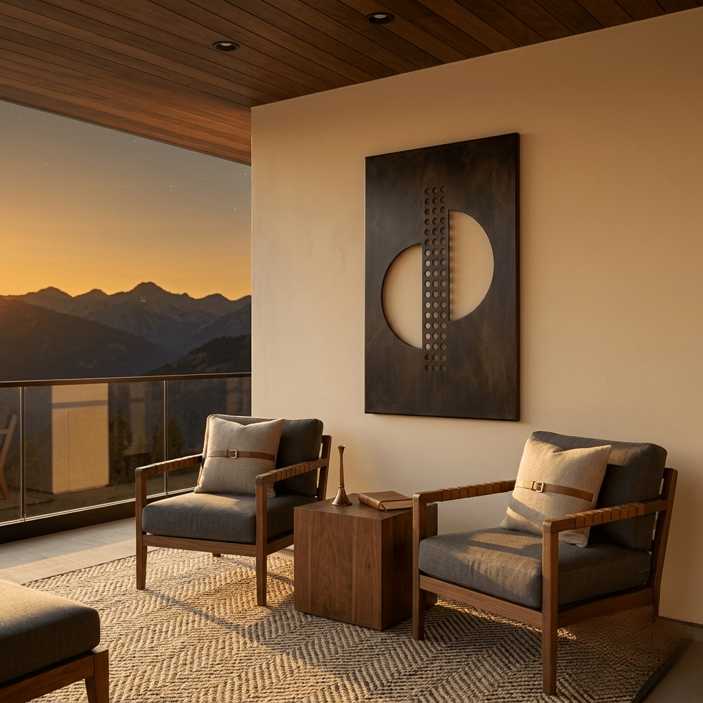 The Sequence - Metal Wall Art - Umber - Anthem Classic