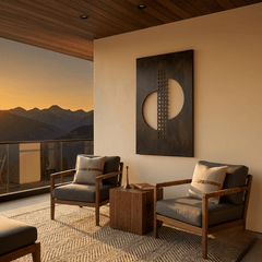 The Sequence - Metal Wall Art - Umber - Anthem Classic